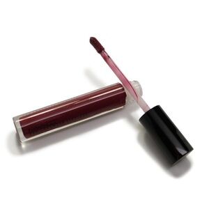 COPY - MAC Pro Longwear Lipglass Lip Gloss Lasting Achievement Burgundy Plum UN…
